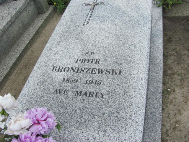 Piotr Broniszewski 1858 Wąsosze - Grobonet - Wyszukiwarka osób pochowanych