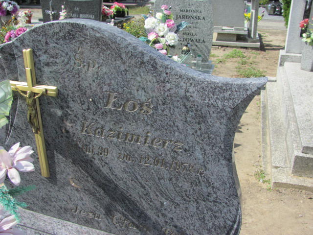 Kazimierz ŁOŚ Wąsosze - Grobonet - Wyszukiwarka osób pochowanych