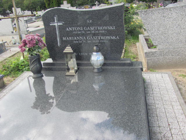 Grób Antoni Gasztkowski