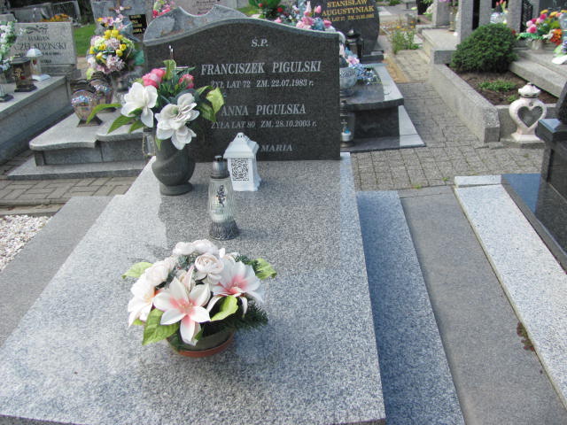 Grób Anna Pigulska