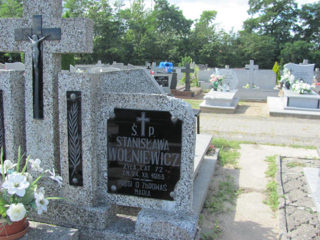 Stanisława Wolniewicz Wąsosze - Grobonet - Wyszukiwarka osób pochowanych