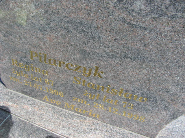 Stanisław Pilarczyk 1925 Wąsosze - Grobonet - Wyszukiwarka osób pochowanych