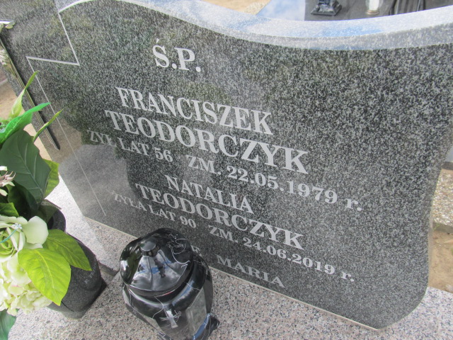 Franciszek Teodorczyk Wąsosze - Grobonet - Wyszukiwarka osób pochowanych