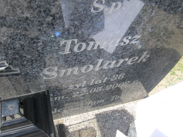 Tomasz Smolarek 1966 Wąsosze - Grobonet - Wyszukiwarka osób pochowanych