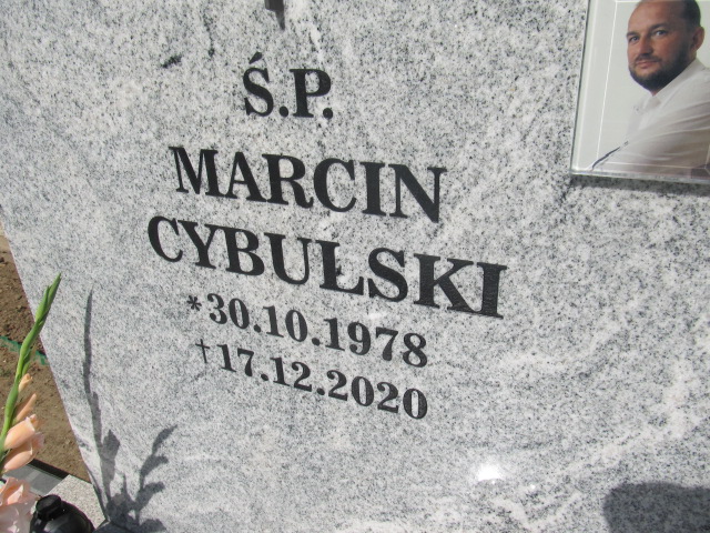 Marcin Cybulski 1978 Wąsosze - Grobonet - Wyszukiwarka osób pochowanych