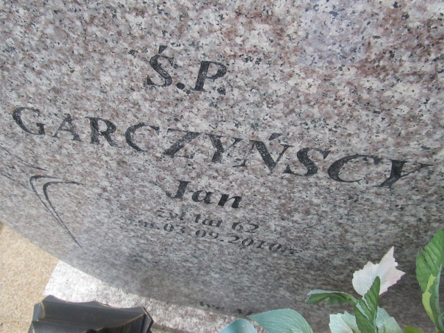 Jan Garczyński 1948 Wąsosze - Grobonet - Wyszukiwarka osób pochowanych